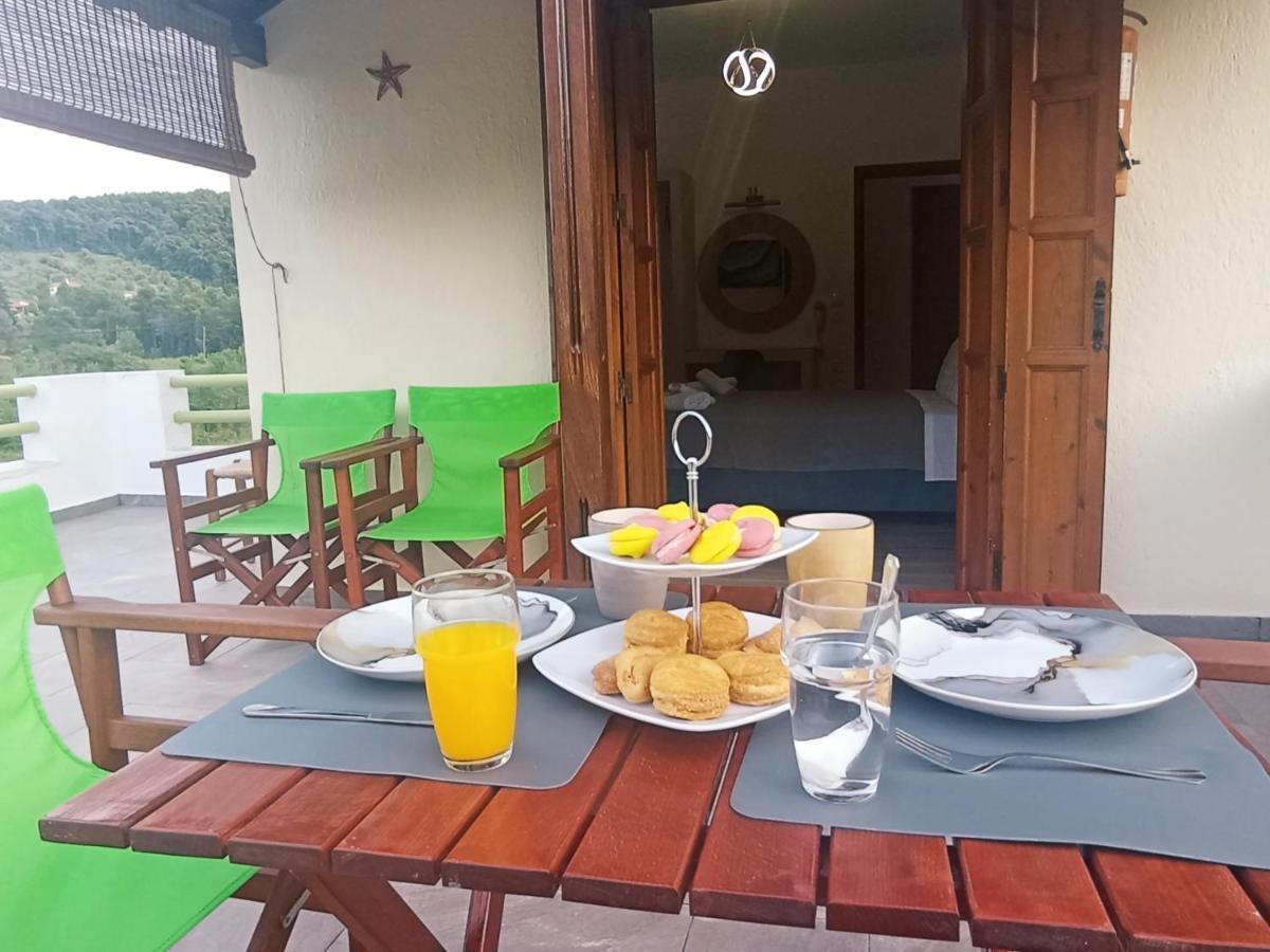 Villa Sandra Panormos  ภายนอก รูปภาพ